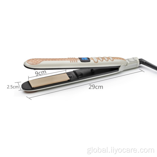 5 In 1 Lcd Display Hair Curler Straightener Splint Straight Hair Electric Fast PTC Heating Manufactory